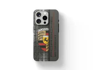 Porsche Custodia Silicone Smartphone Stile Tuning